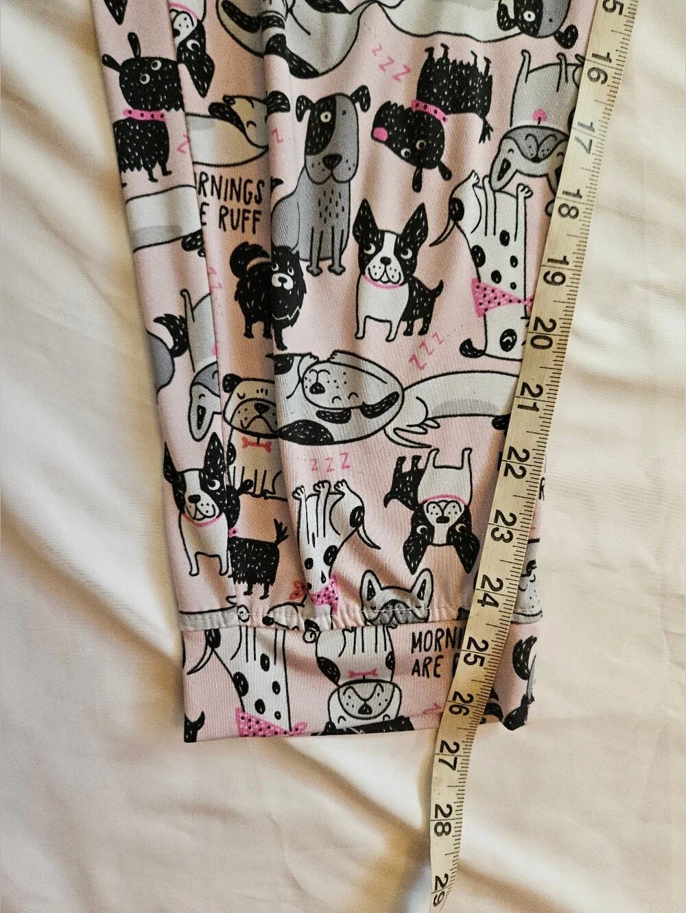 Secret Treasures Womens Pink And Dog Pattern Elastic Waist Pajama Pants Size L - Picture 8 of 11